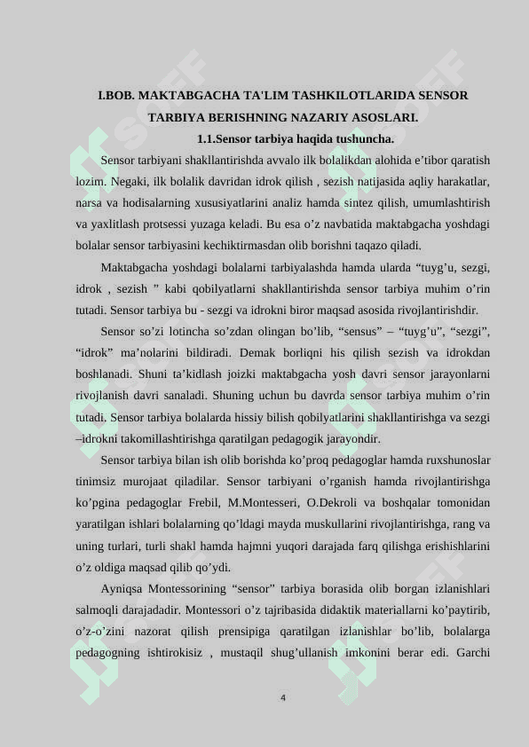 MAKTABGACHA TA'LIM TASHKILOTLARIDA SENSOR TARBIYA BERISH 4