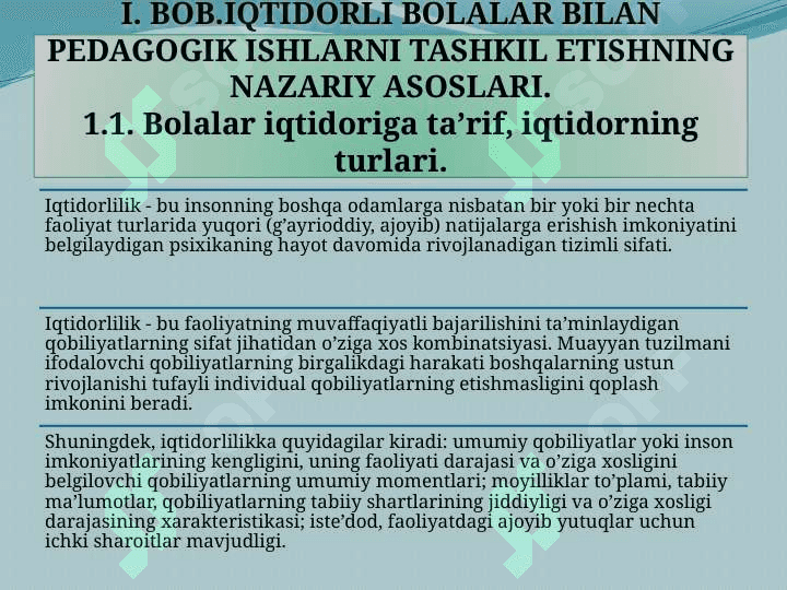 iqtidorli bolalar bilan ishlash 6