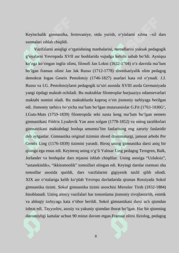 JISMONIY TARBIYA DARSIDA O'QUVCHILAR FAOLIYATINI TASHKIL ETISH USULLARI 8