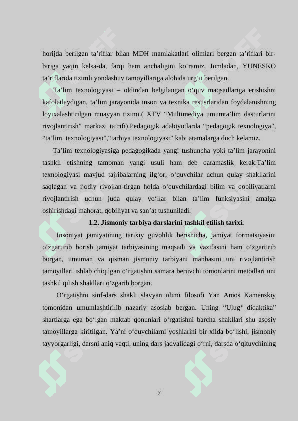 JISMONIY TARBIYA DARSIDA O'QUVCHILAR FAOLIYATINI TASHKIL ETISH USULLARI 7