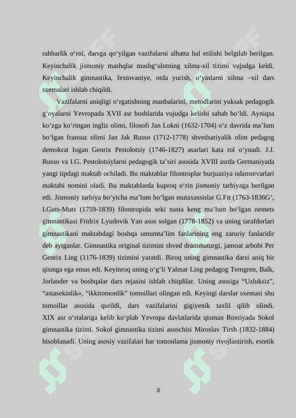 JISMONIY TARBIYA DARSIDA O'QUVCHILAR FAOLIYATINI TASHKIL ETISH USULLARI 8