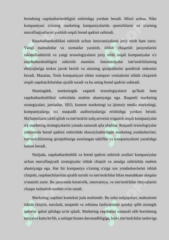 MARKETINGDA RAQOBAT 4