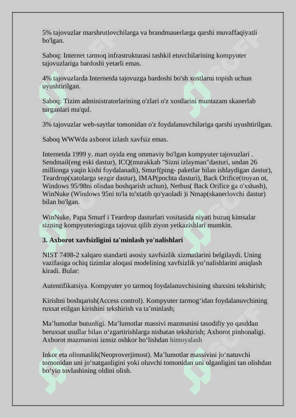 Axborotlarni himoya qilish usullari 4