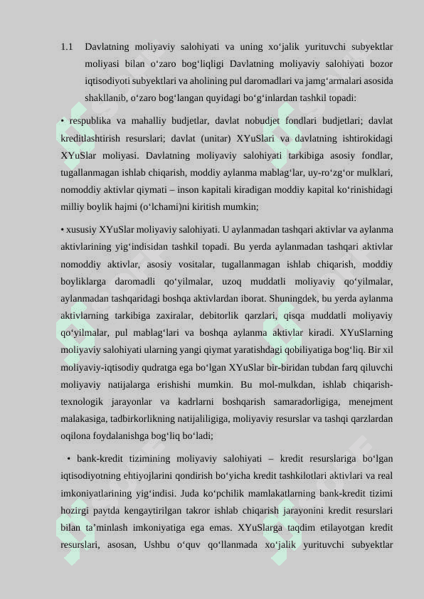 Xo’jalik yurituvchi sub’ektlarning moliyaviy oqimlarining samaradorligi  va uni aniqlash tartibi 3