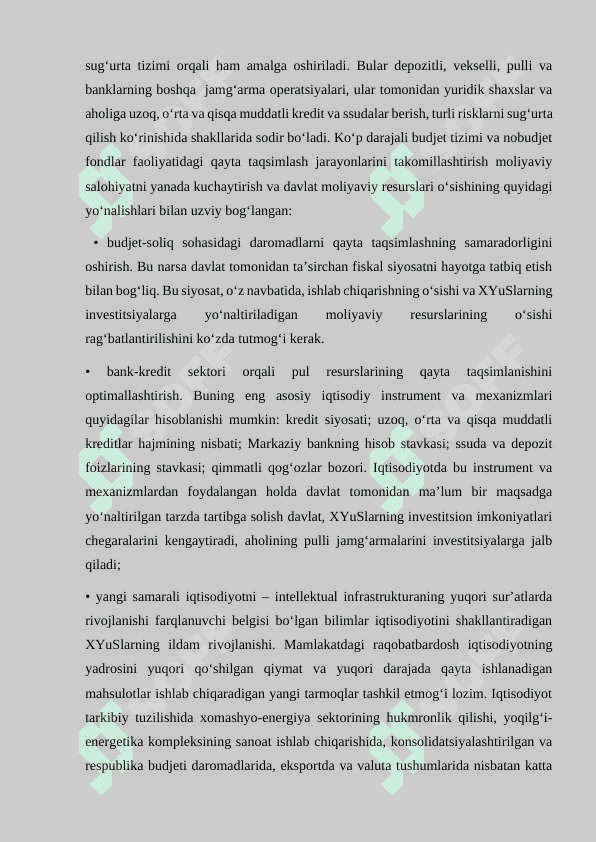 Xo’jalik yurituvchi sub’ektlarning moliyaviy oqimlarining samaradorligi  va uni aniqlash tartibi 5