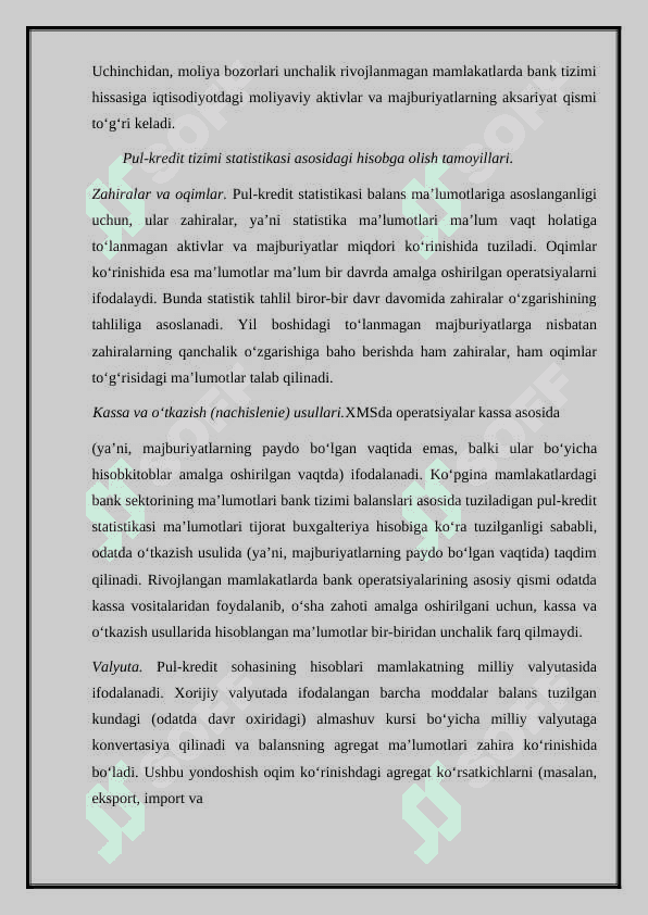 Pul-kredit sektori tahlili va bashorati 7
