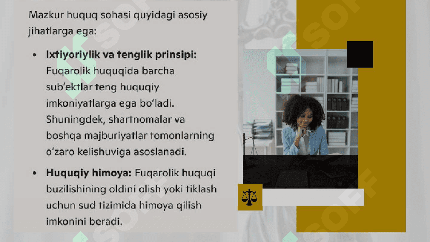 Fuqarolik huquqiga kirish. 5