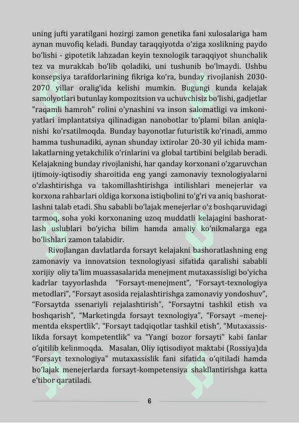 FORSAYT MENEJMENT 6