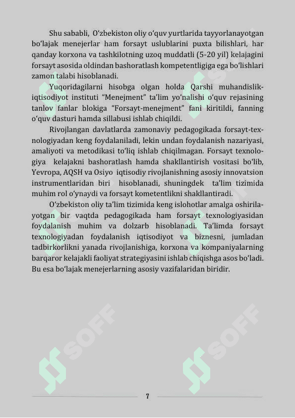 FORSAYT MENEJMENT 7