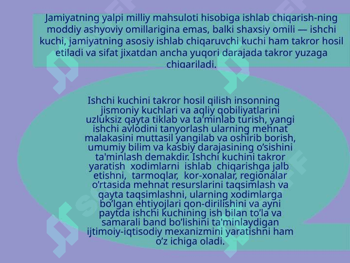 O'zbekiston Respublikasida mehnat bozorining shakllanishi va ishsizlikni o'ziga xos xususiyatlari. 5