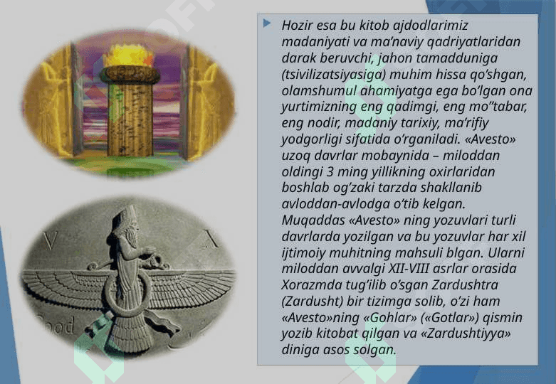 Avestoda ta'lim tarbiyaga oid fikrlar 3