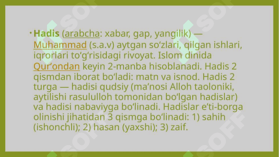 Xadis.Hadis 3