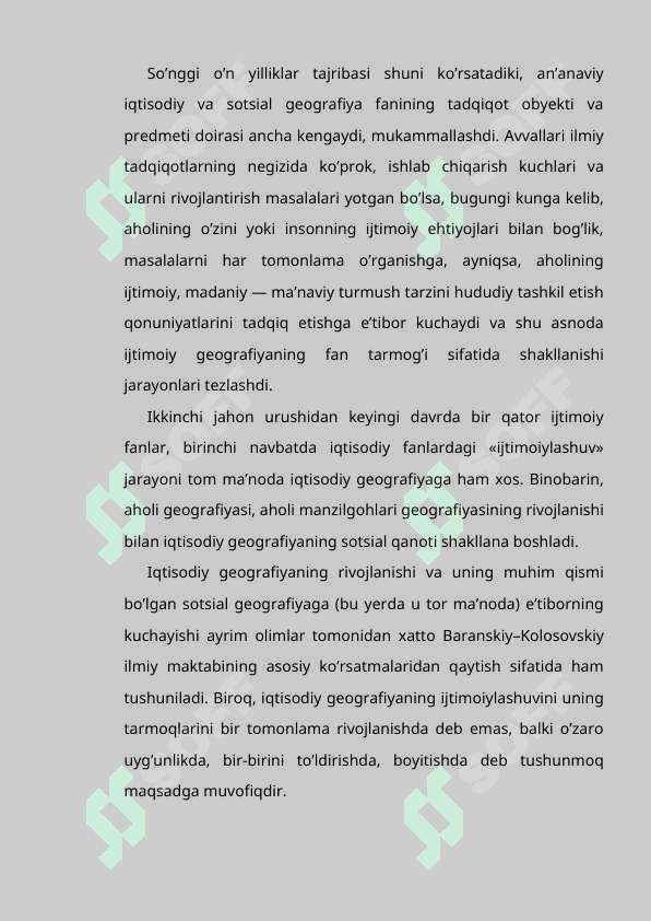Ijtimoiy geografiya 3