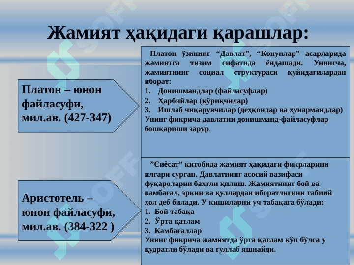 Жамият ва инсон фалсафаси 4
