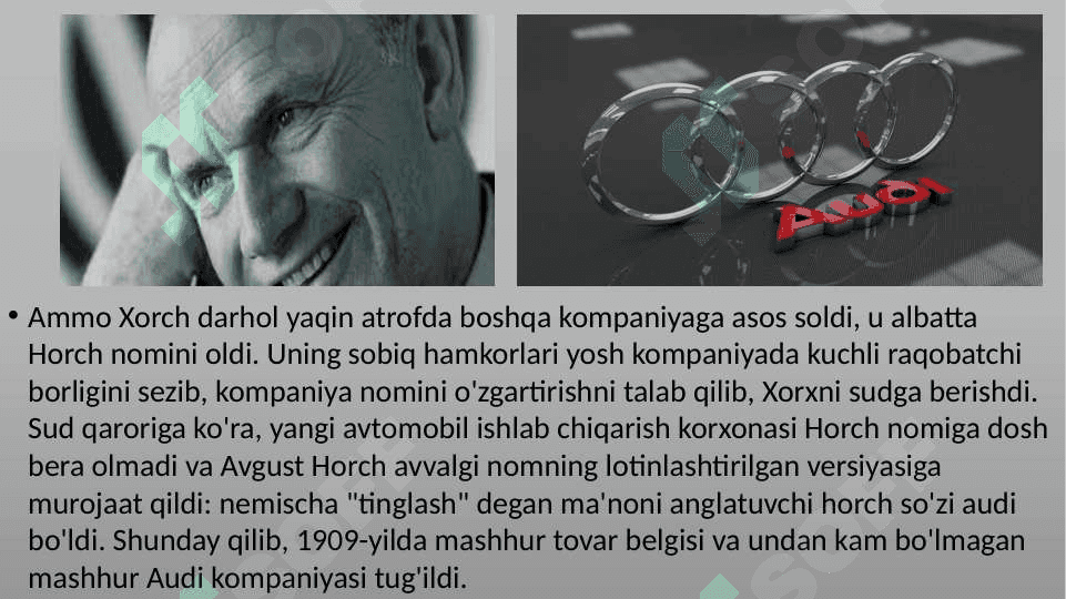 AUDI kompaniyasi 4