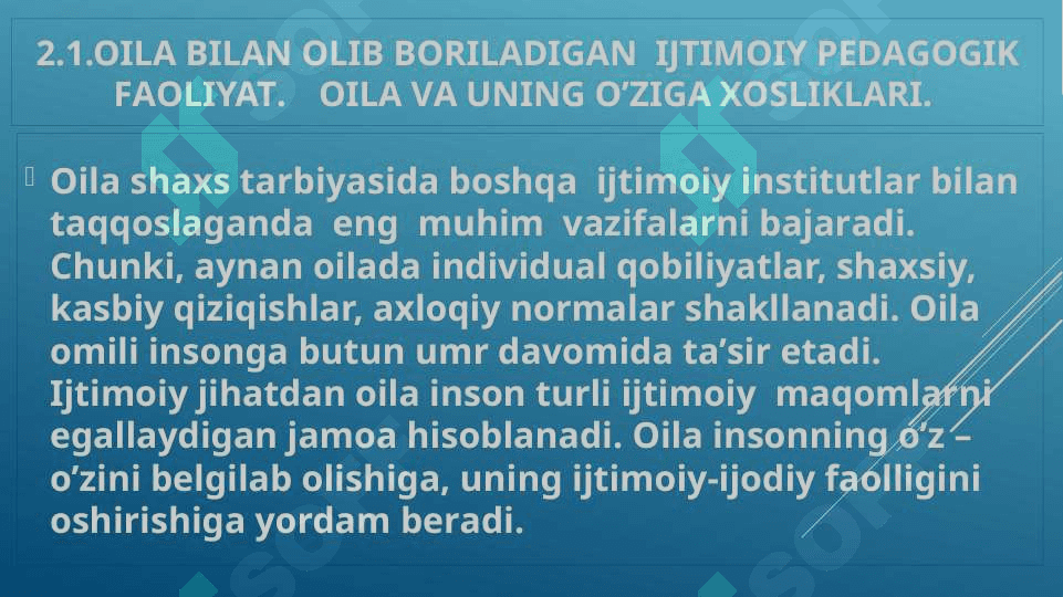 IJTIMОIY-PЕDАGОGIK FАОLIYAT TURLARI 3
