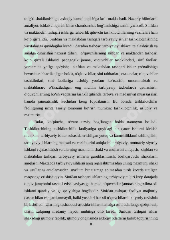 9-sinf tarix darslarini o'qitishda arxiv materiallardan foydalanish 8