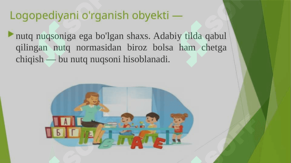 Logopediya fanining maqsadi va vazifalari. 3