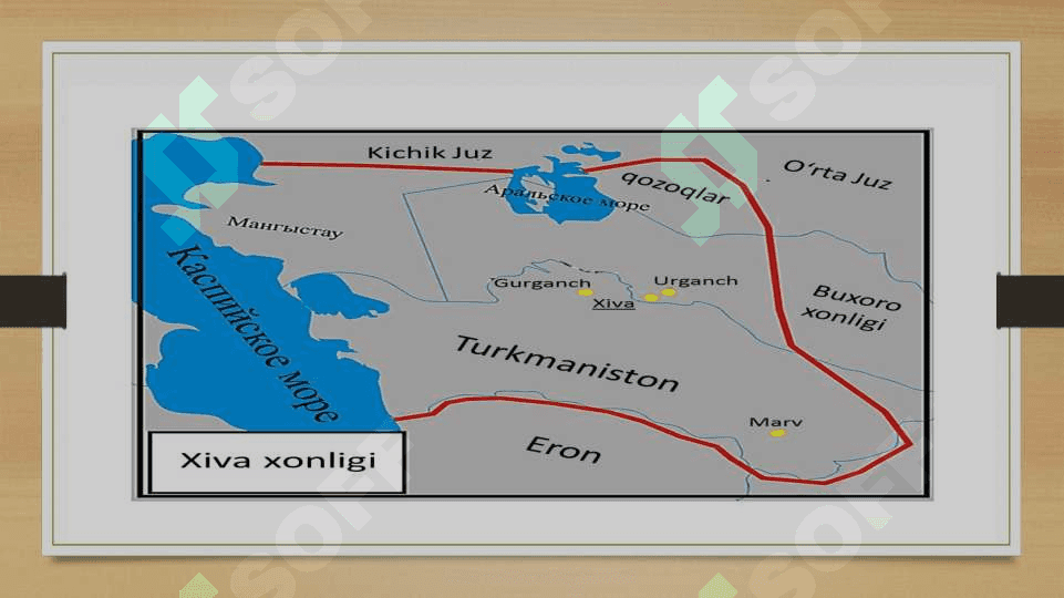 Xiva xonligining tashkil topishi 2
