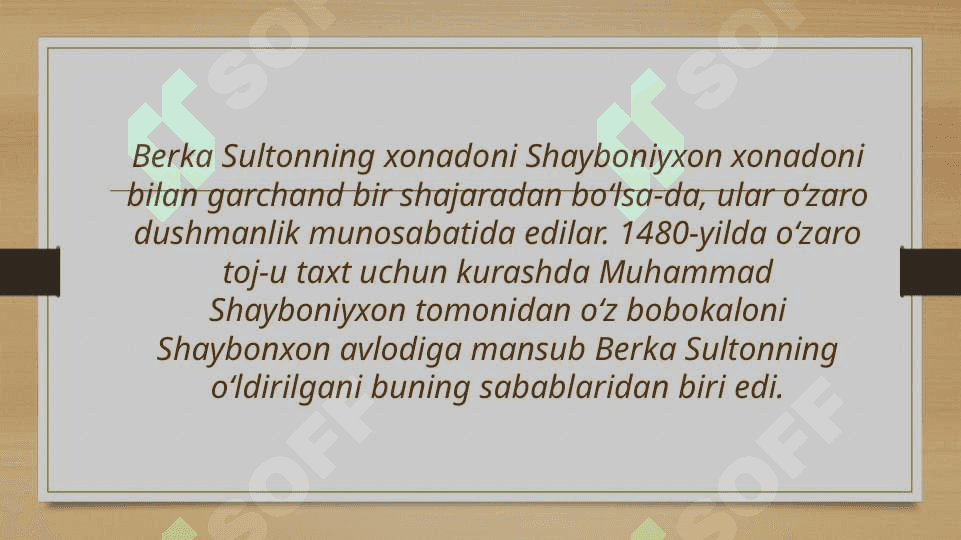 Xiva xonligining tashkil topishi 5