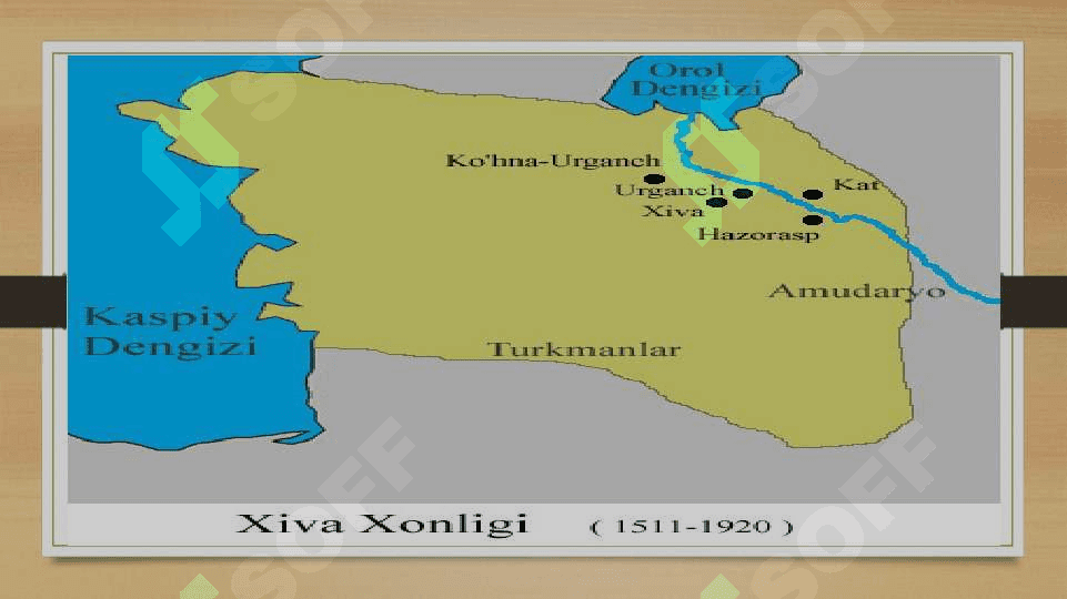 Xiva xonligining tashkil topishi 7