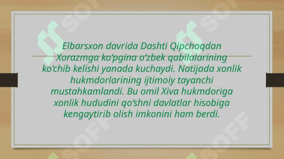 Xiva xonligining tashkil topishi 8