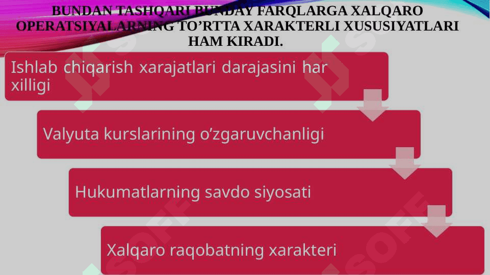 MARKETING STRATEGIYASINI MAVJUD BOZORGA MOSLASHTIRISH 8