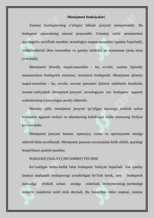 Menejment fanining umumfalsafiy usullari 2