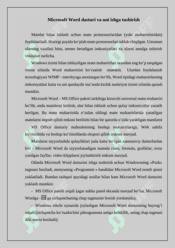 MS Excel dasturida formula va funksiyalar, dastur yordamida optimallashtirish masalalarini yechish 2