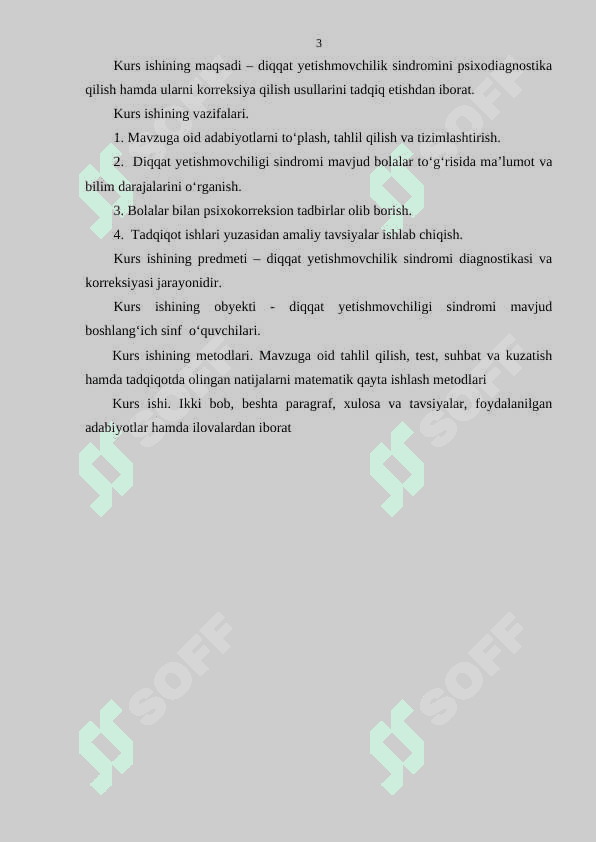Bollalardagi diqqat yetishmovchiligi sindromi 3