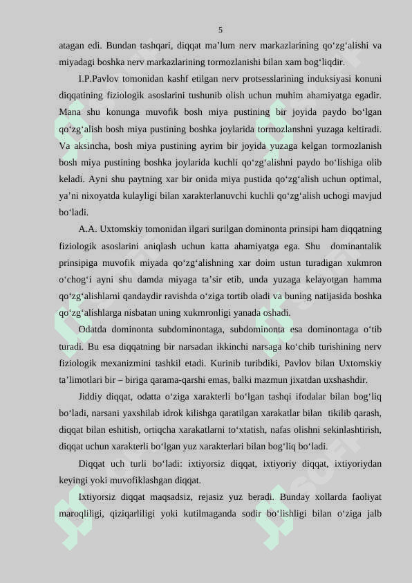 Bollalardagi diqqat yetishmovchiligi sindromi 5