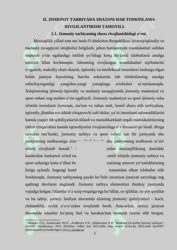 Shaxsni har tomonlama rivojlantirish tamoyili 5