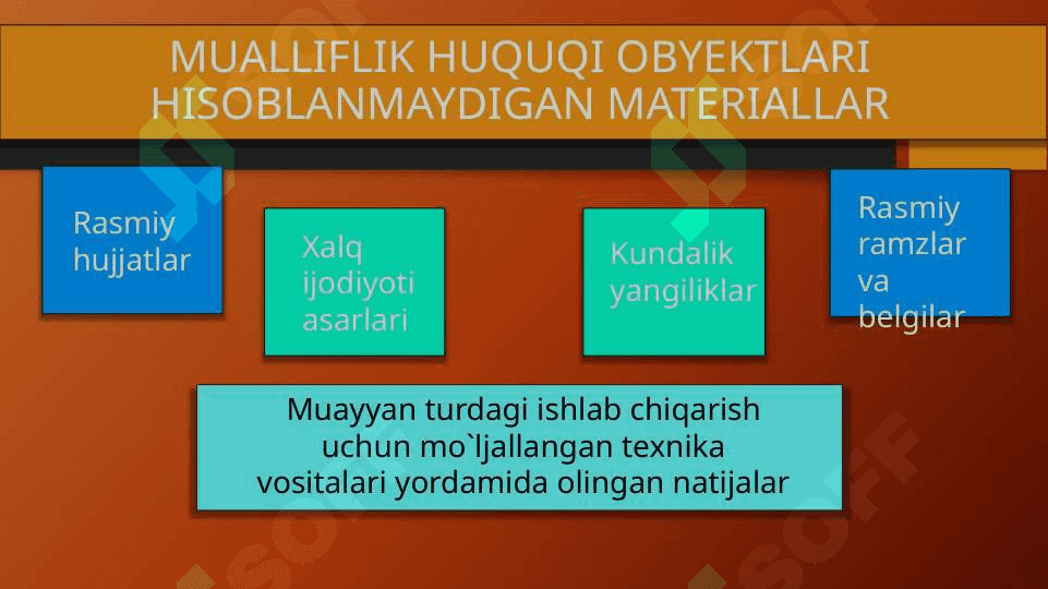 MUALLIFLIK HUQUQI VA TURDOSH HUQUQLAR 4