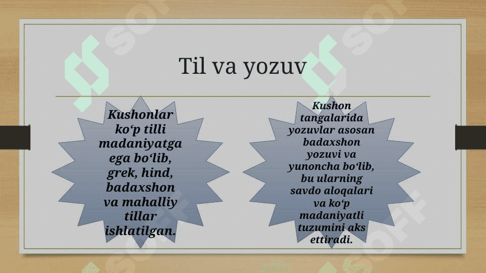 KUSHON PODSHOLIGI DAVRI MADANIYATI VA SAN’ATI 4