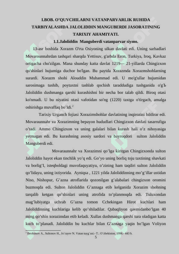 Jaloliddin Manguberdi yordamida yoshlarda vatanparvarlik ruhini tarbiyalash 5