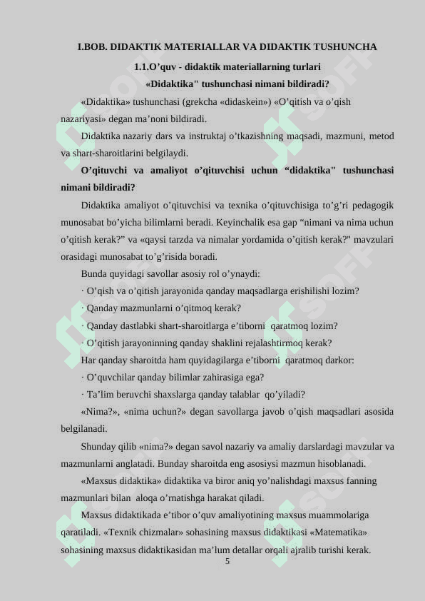 Tarix darsining didaktik asoslari 5