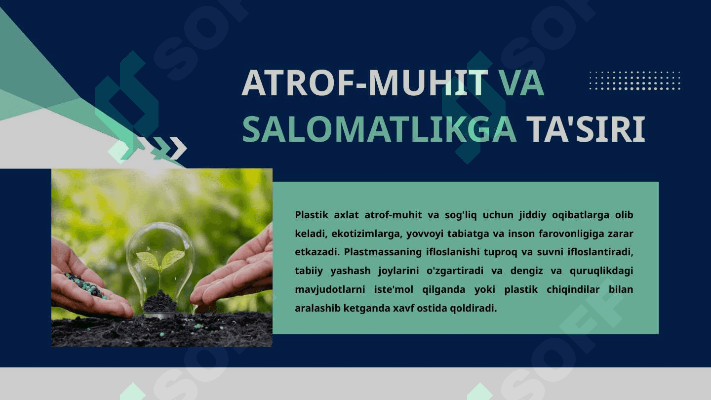 Plastik chiqindilarni tartiblash va ularni qayta ishlash 4