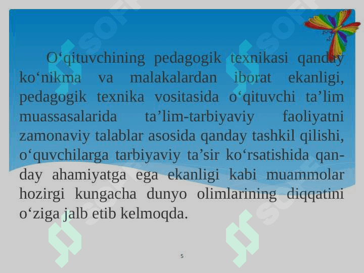 Pedagogik texnika 5
