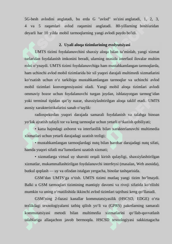Birinchi avlod sotali aloqa tizimlari 8