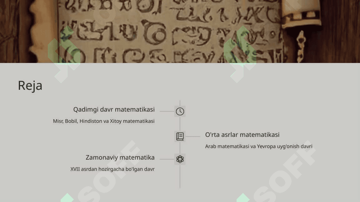 Matematikaning Rivojlanish Davrlari 2