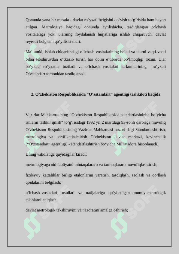 Standartlashtirish bo‘yicha Davlat nazorati 4