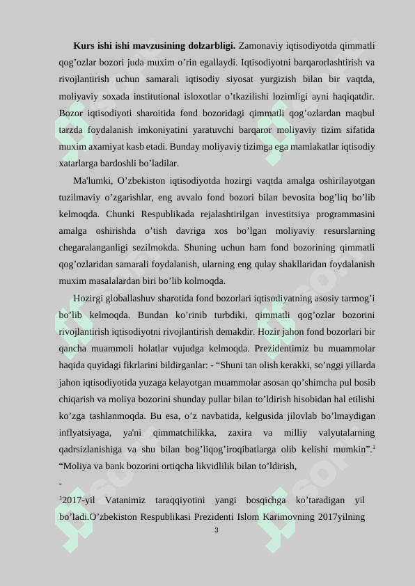 INVESTITSION LOYIHALAR VA ULAR FAOLIYATINI BAHOLASH YO’LLARI 3