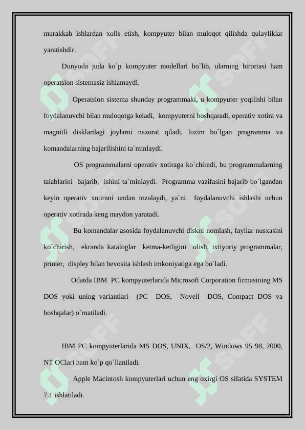Operatsion sistemalar va ularning funksiyalar 3