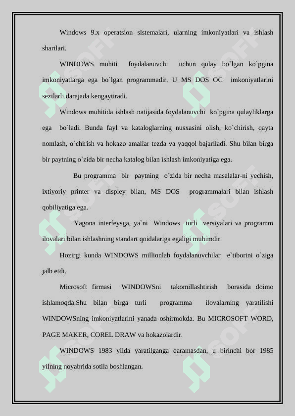 Operatsion sistemalar va ularning funksiyalar 7
