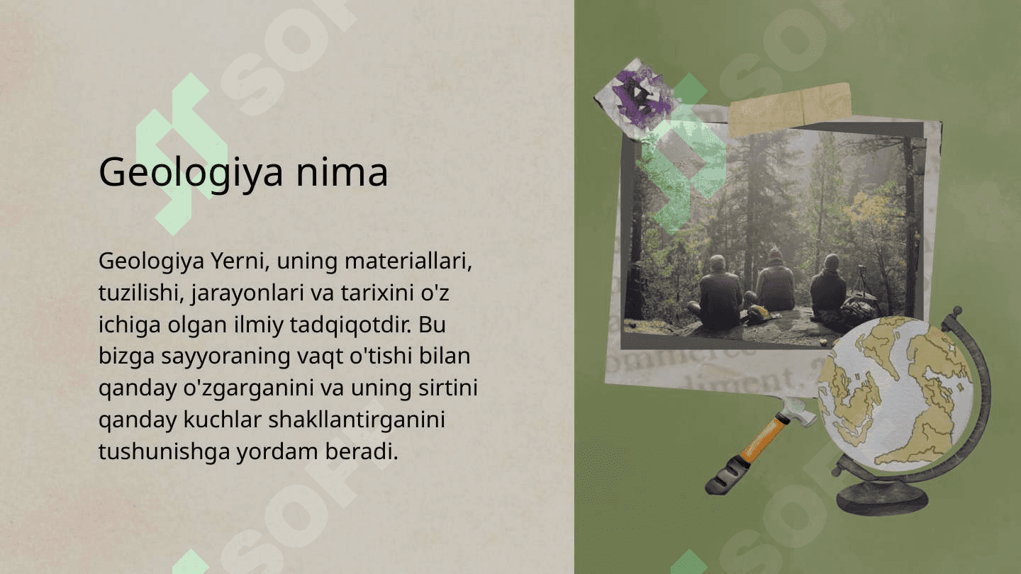 Geologiya fani va uning ahamiyati 2