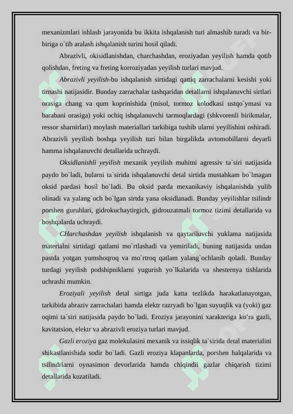 Transport vositalarini texnik holati va ishlash qobiliyati 3