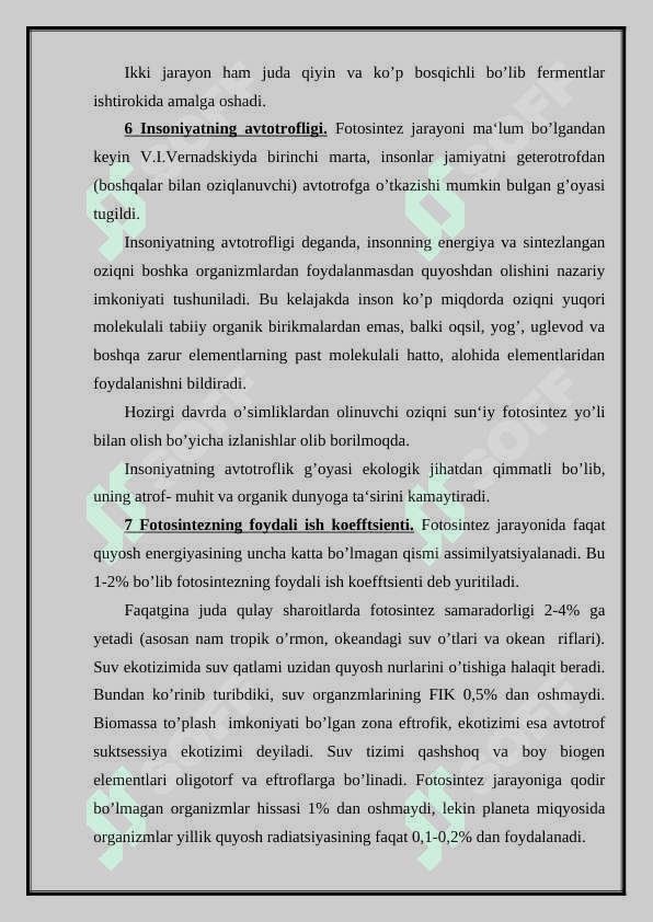 QUYOSH ENERGIYASI QUYOSH ENERGIYASINING TAXSIMLANISHI 7