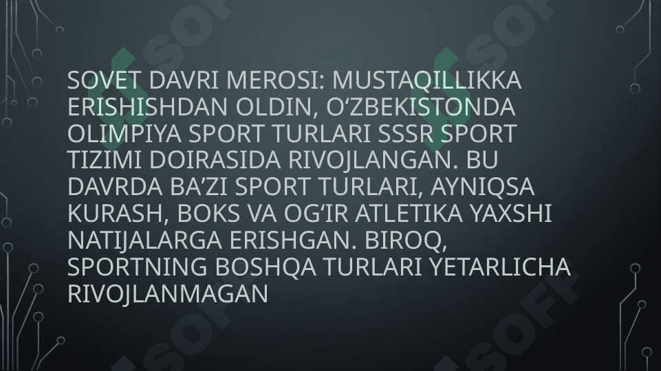 O‘zbekistonda olimpiya sport turlarining rivojlanishi 4