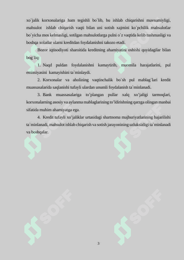 Kreditning vazifalari va mohiyati 3