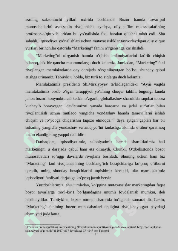 Mаrketing, uning mаqsаdi, vаzifаlаri vа tаmоyillаri 3